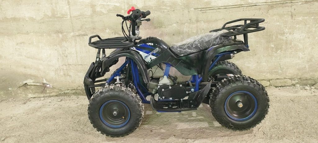 Mini Atv Quad pe benzina in 2 timpi de 49cc cu roti de 6 inch NOU