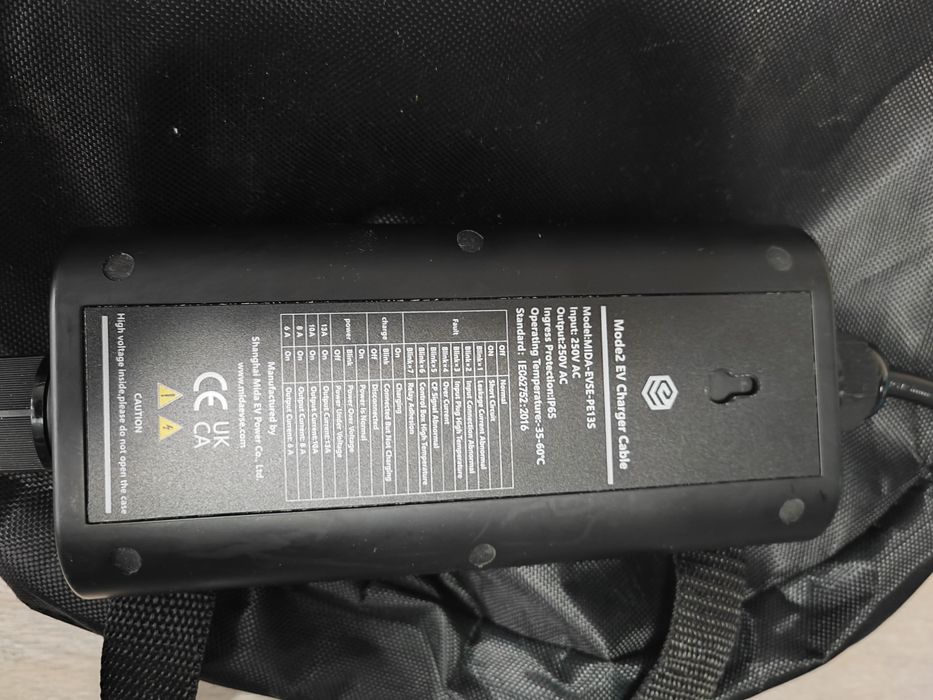 Statie incarcare auto reglabila charger type2 cablu de incarcare 6-13A