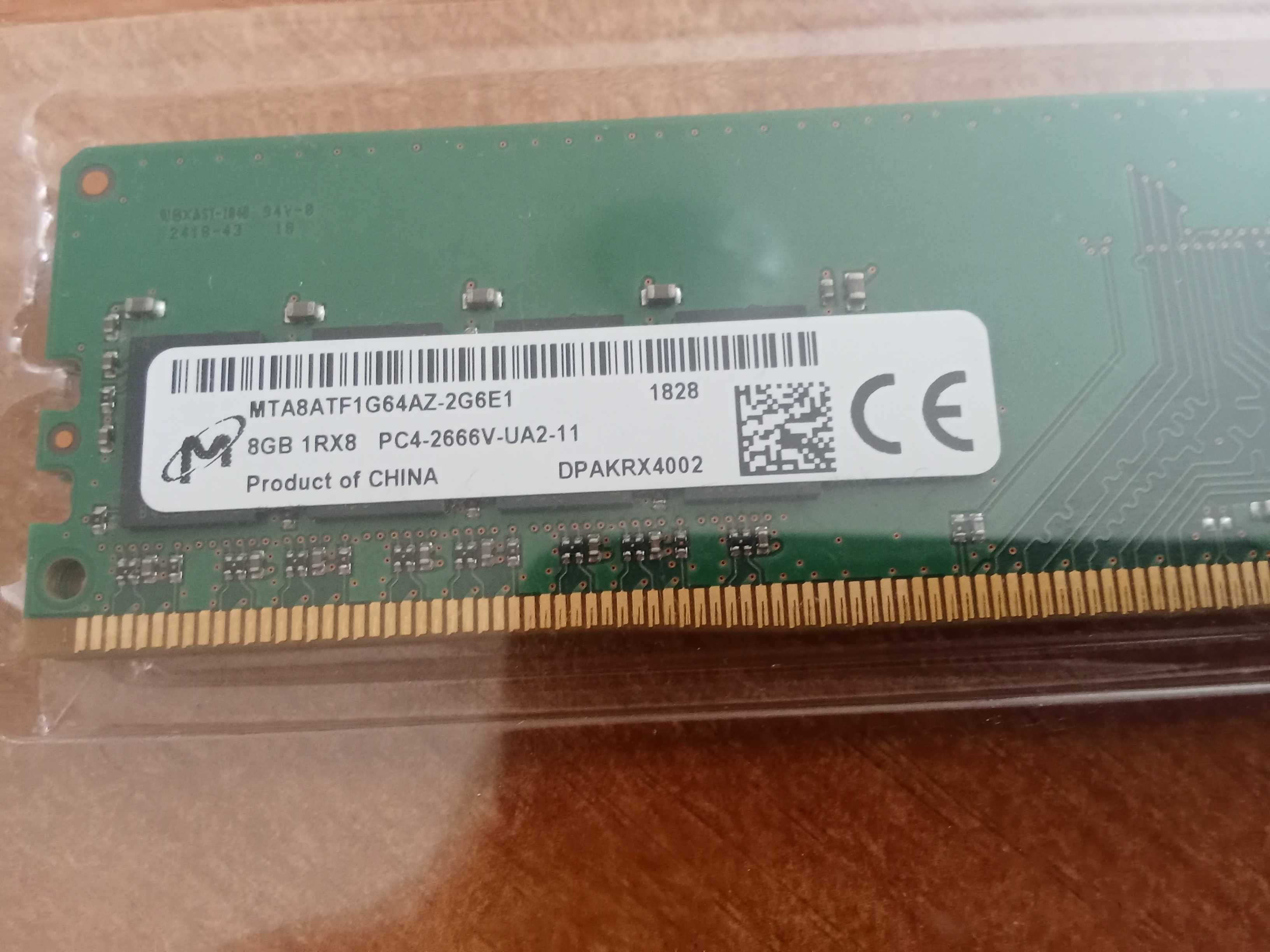 Оперативная память DDR4 8GB Sumsung / Micron