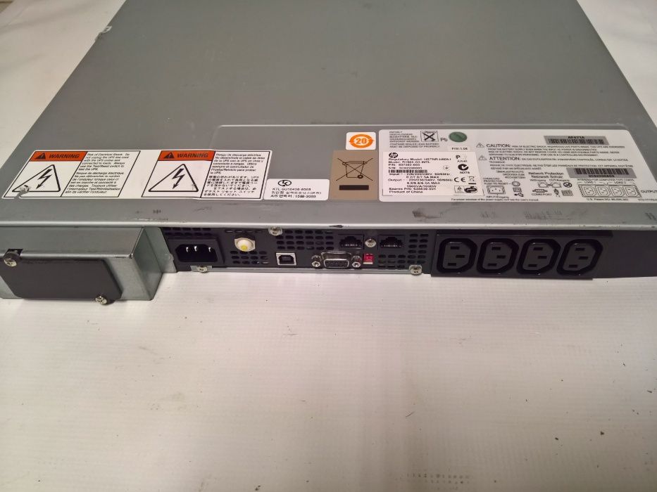 UPS HP-1000W, rack 1U, синусоида, цената е с вкл ДДС, гаранция