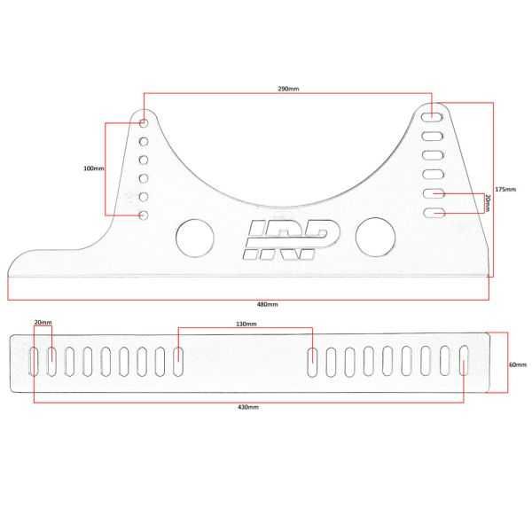 Suport lateral scaun sport IRP - IRP0721