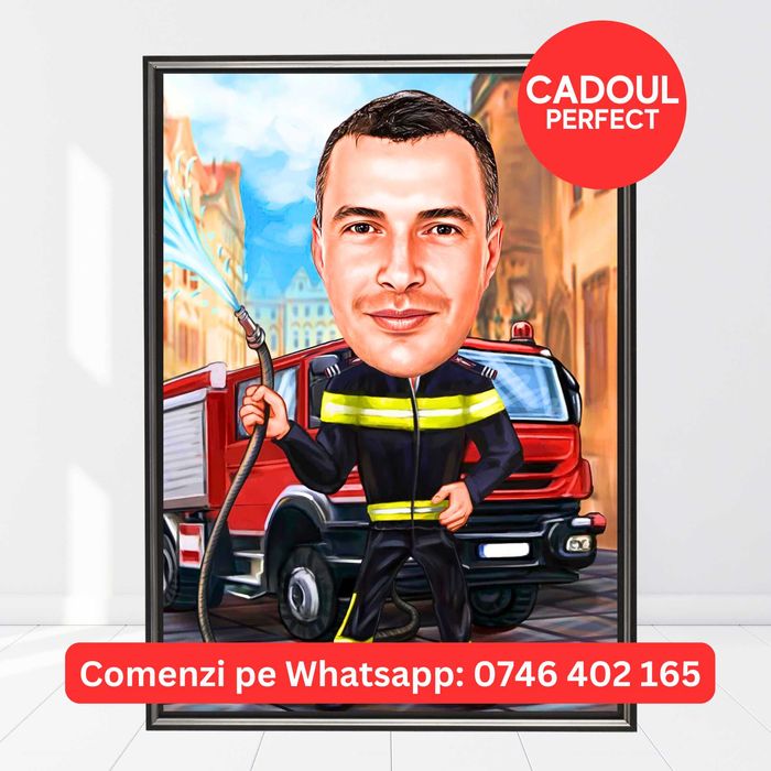 tablouri canvas personalizate, caricaturi, cadouri el barbati iubit