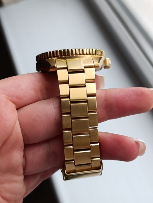 CITIZEN Eco-Drive Diver 200 m – Нов, златист, соларен, с сапфир!“