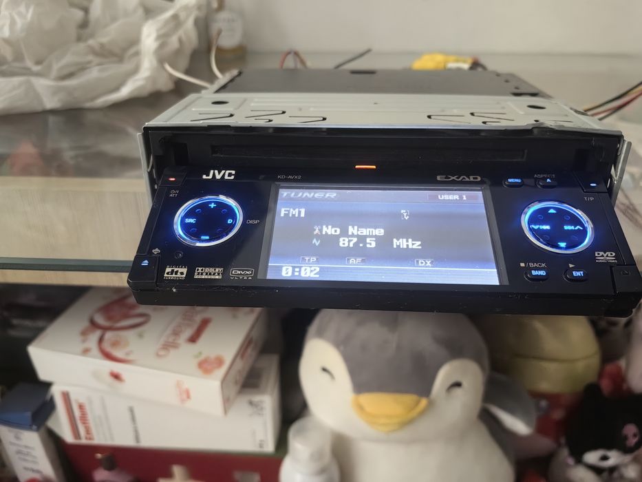 Jvc DVD player auto