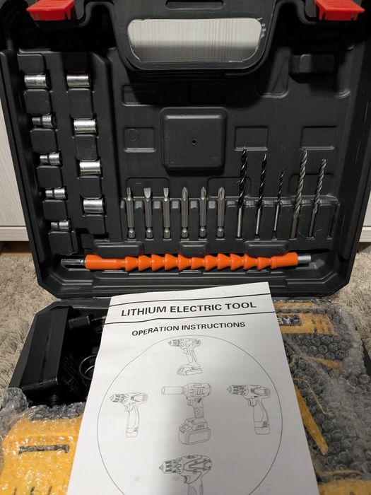 Mașina de găurit și înșurubat cu percuție Noua