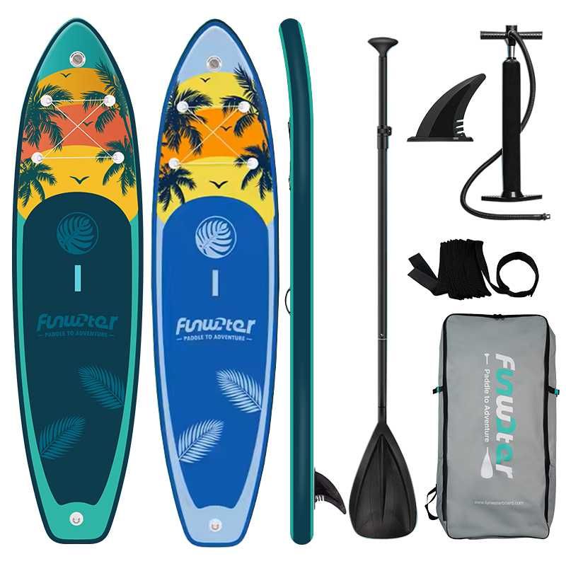 Надуваем падълборд FunWater Island Explorer SUP 335cm Нови Налични