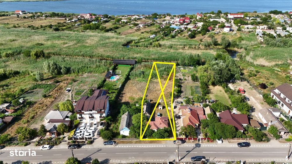 Teren intravilan de vanzare Murighiol / Strada Principala / 1632mp