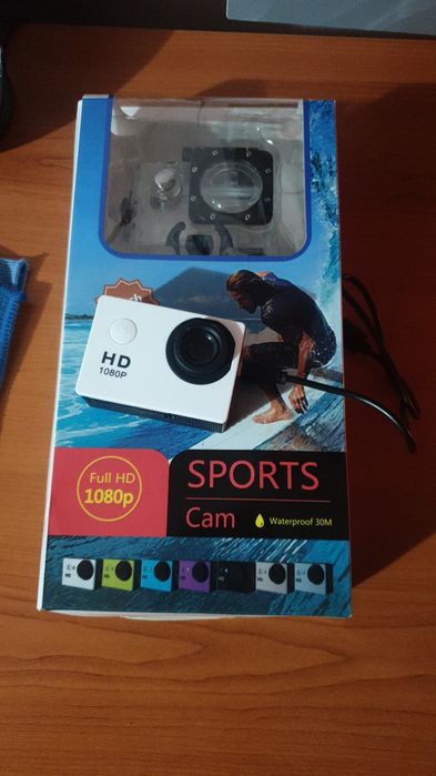 Camera acțiune video cu carcasă full HD