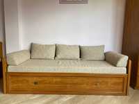 Разтегателен диван, с ракла, 203см/ 80 см