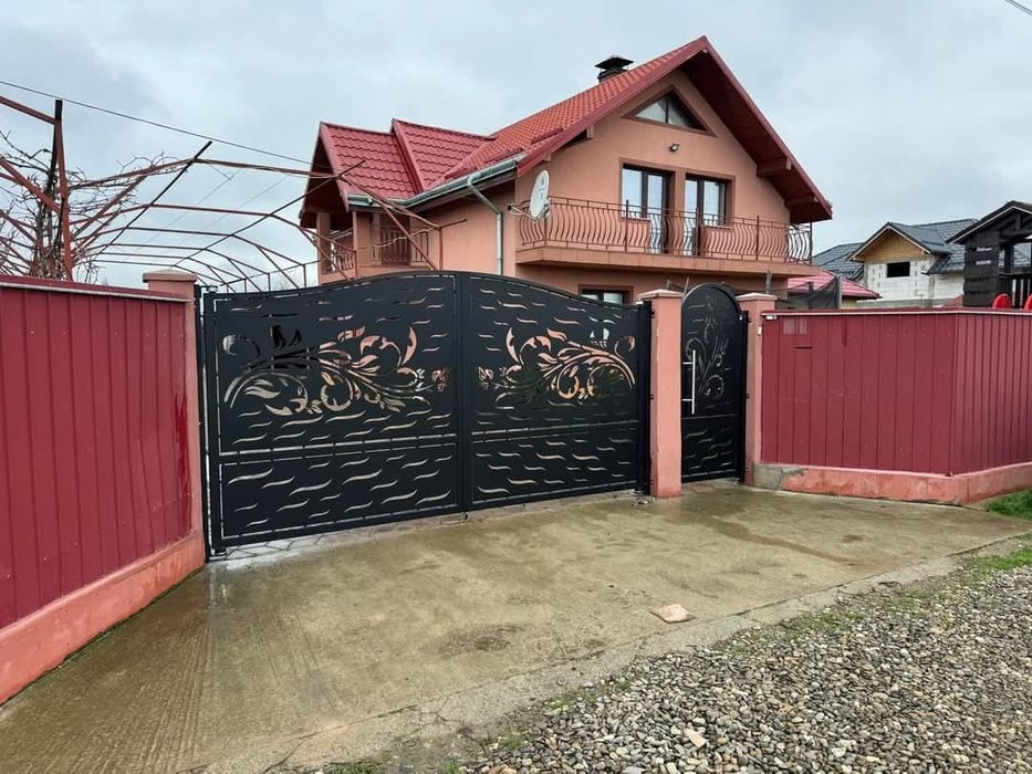 Porți din tabla decupata