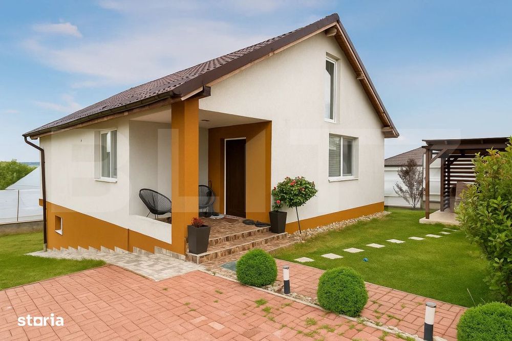 Locuinta complet utilata si mobilata, cu curte si foisor, aproape de C