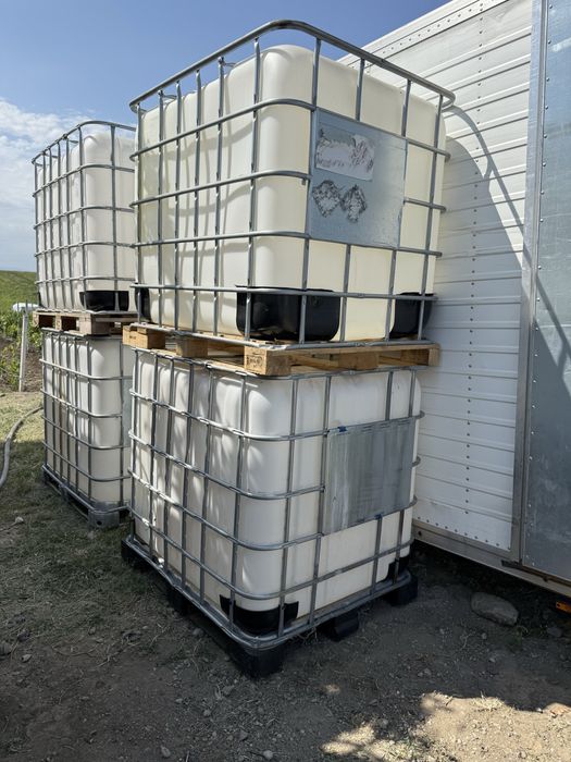 Bazine 1000 Litri , rezervor , IBC , cub apa , fose