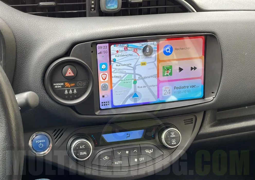 Toyota Yaris 2012-2017  Мултимедия Навигация Android
