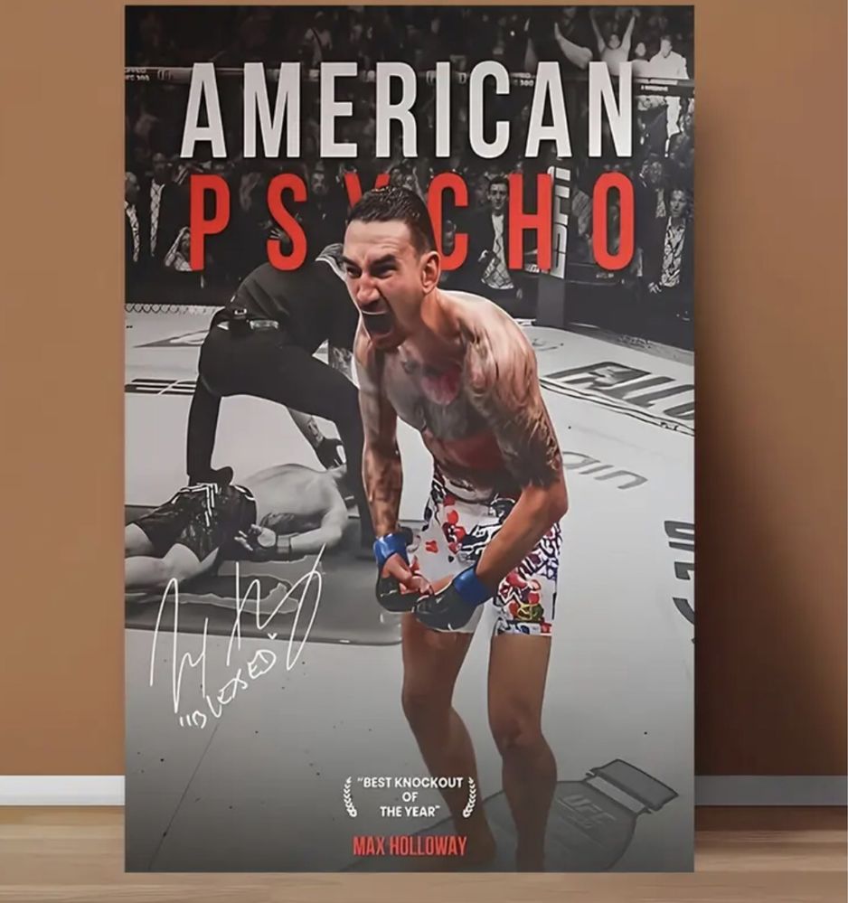 Ufc картина на (Max Holloway)