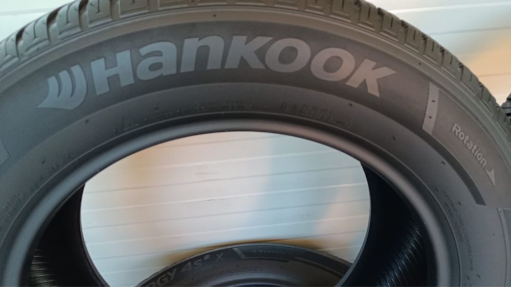 4бр всесезонни гуми 235/60/18/Hankook kinenrgy 4s2x/dot2124/6.3мм