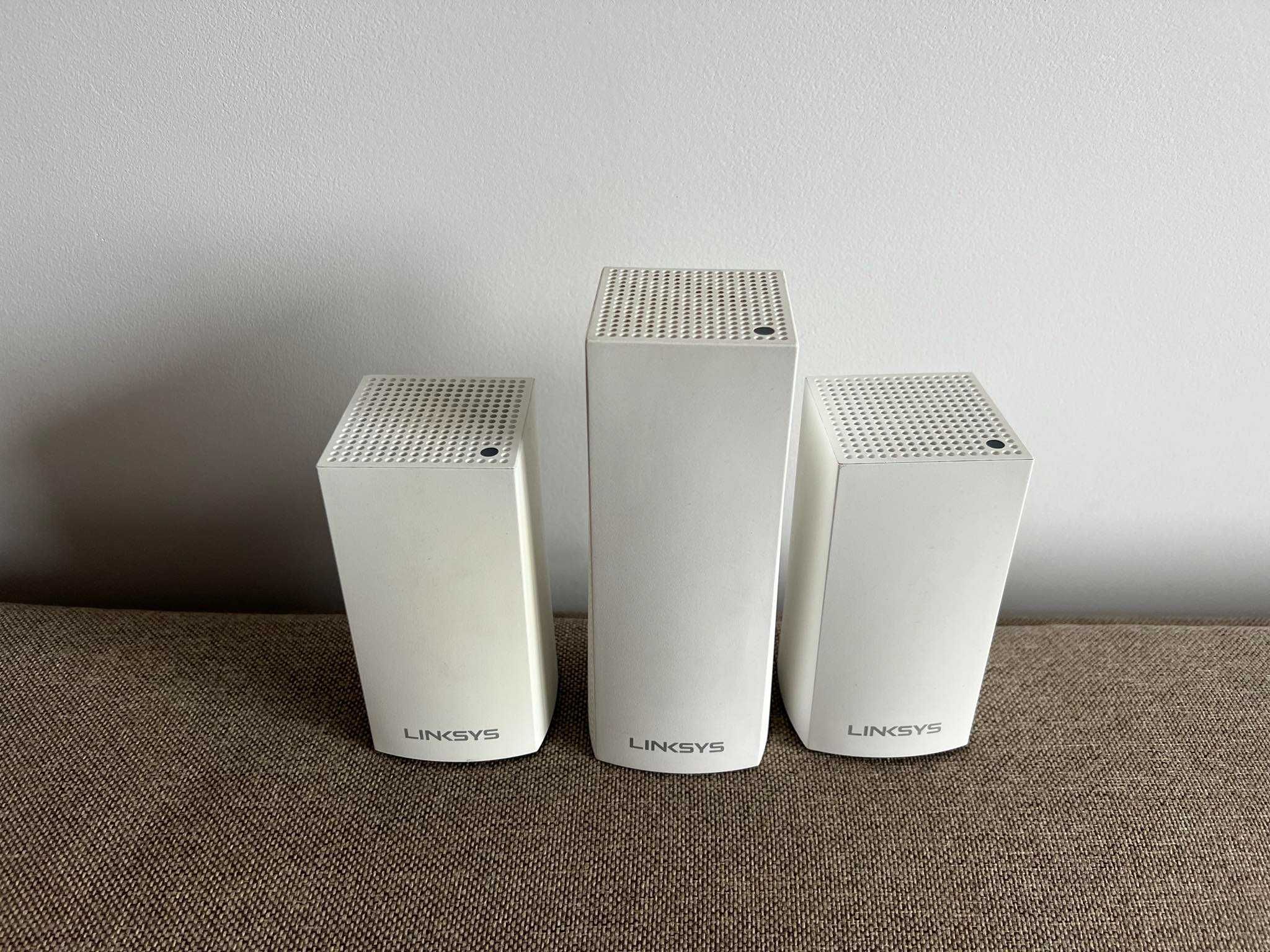 Router Extender Mesh Linksys Velop 3 bucati extindere acoperire wifi