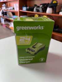 Incarcator pentru acumulatori 24V Greenworks G24C