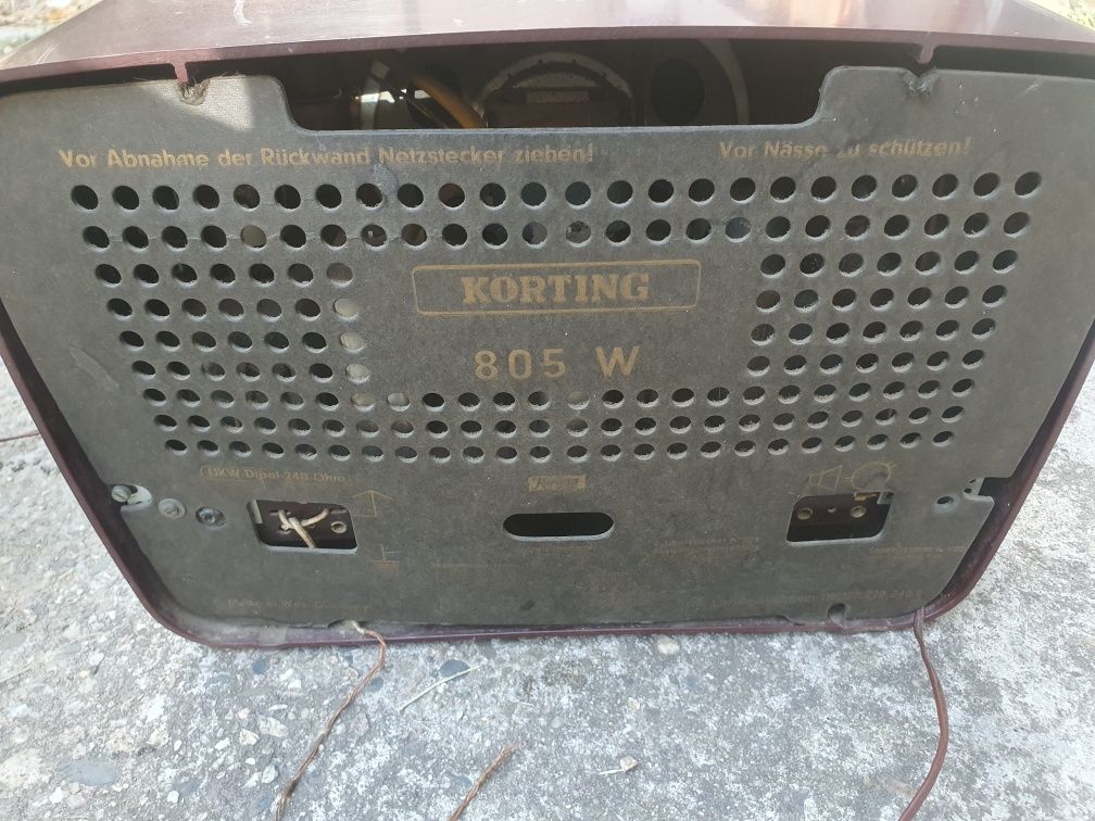 1957г Старо Немско Радио Korting Piccolino 805w