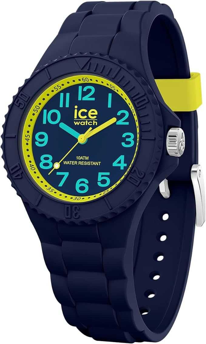 ICE-WATCH  Ceas analog cu quartz pentru băieți, cu curea din silicon