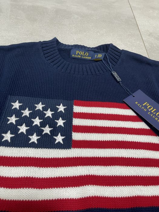 Свитер Ralph Lauren с Американским Флагом