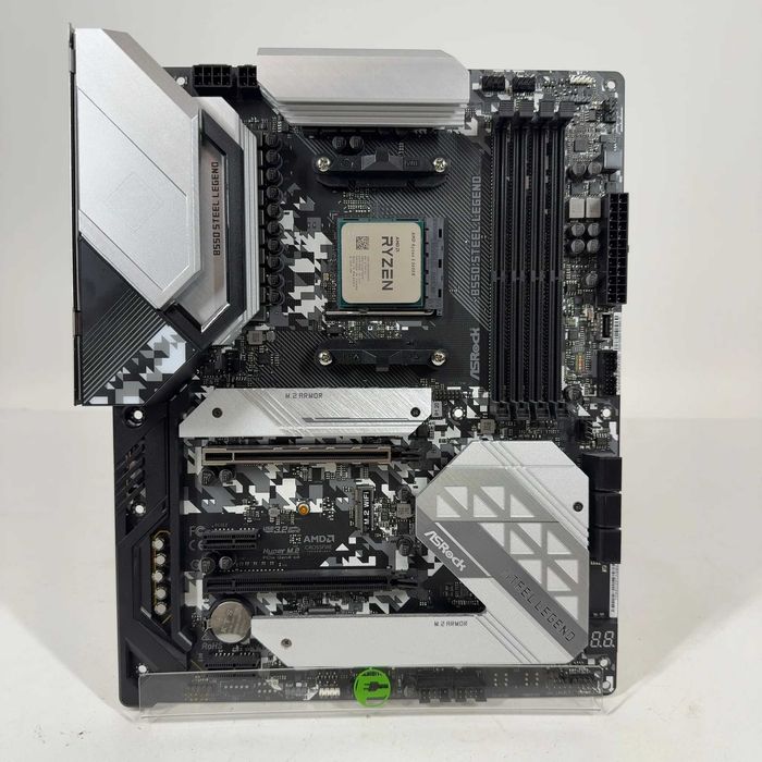 Asrock-B550 Steel Legend + RYZEN 5 5600X + 32GB 4x8GB DDR4 kit