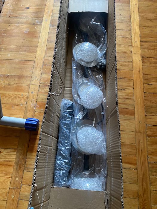 Люстра реечная 5 светильников