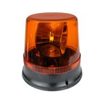 Халогенна Аварийна / Сигнална лампа, маяк, буркан, 12V с магнит