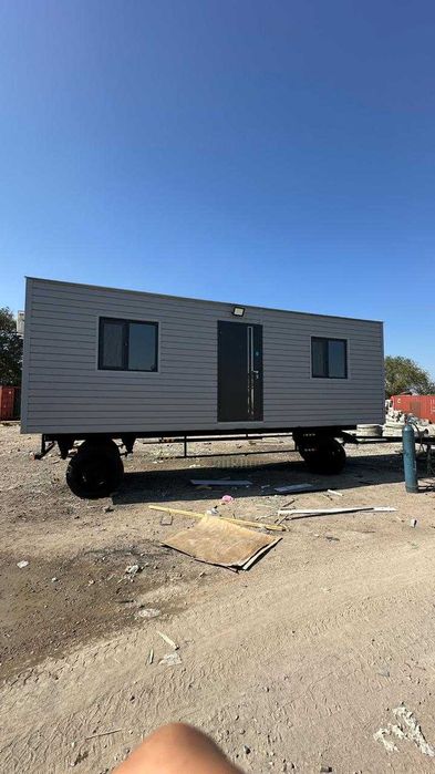 Вагончик на колесах 8 м с санузлом и без. В НАЛИЧИИ
