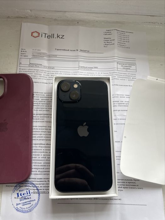 Продам iPhone 13 128gb 83%