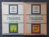 CULEGERE de Probleme de Matematica - Carbunaru (2 volume)