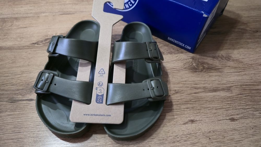 Papuci Originali Birkenstock 43 Noi Adidas Nr. 43 Slapi Sandale