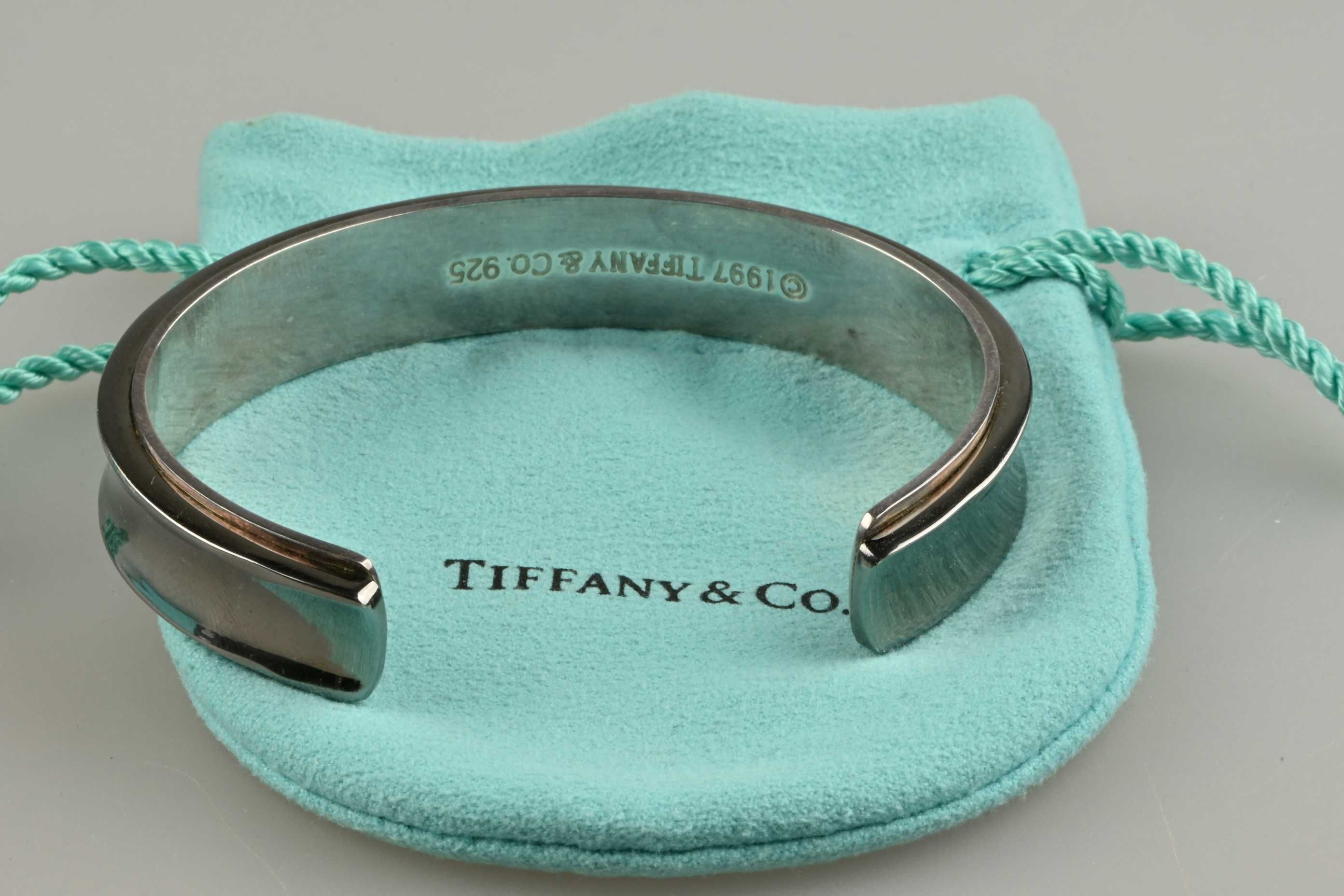 Tiffany & Co. 1837 Тифани Сребърна Гривна Сребро и Титан