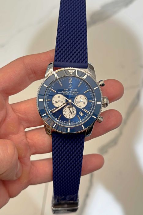Breitling Superocean Heritage синьо