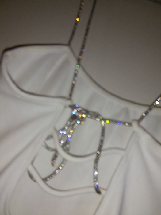 Нова рокля Bershka,гол гръб-блестяща топ цена С,М