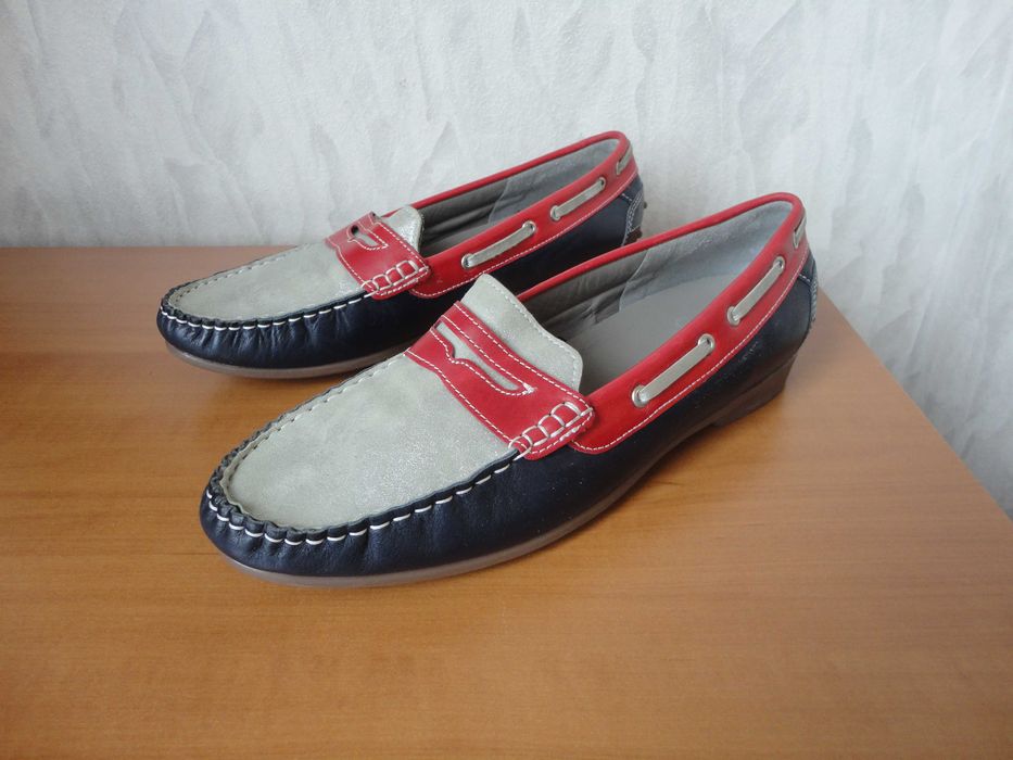 N41 Ara/естествена кожа/дамски мокасини