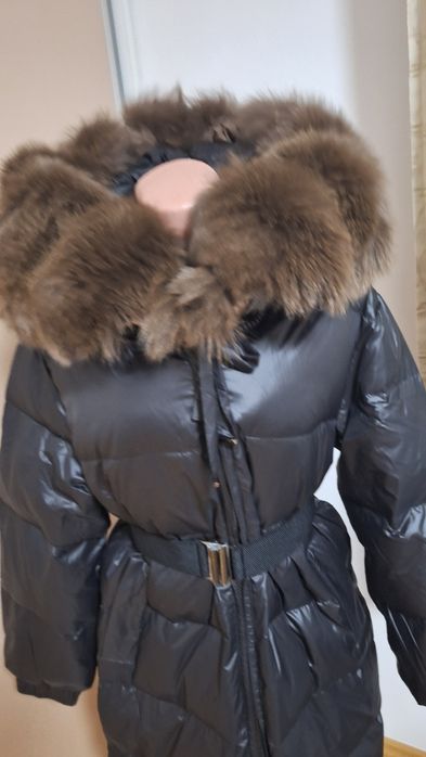 Vand geaca cu blana naturala  vulpe