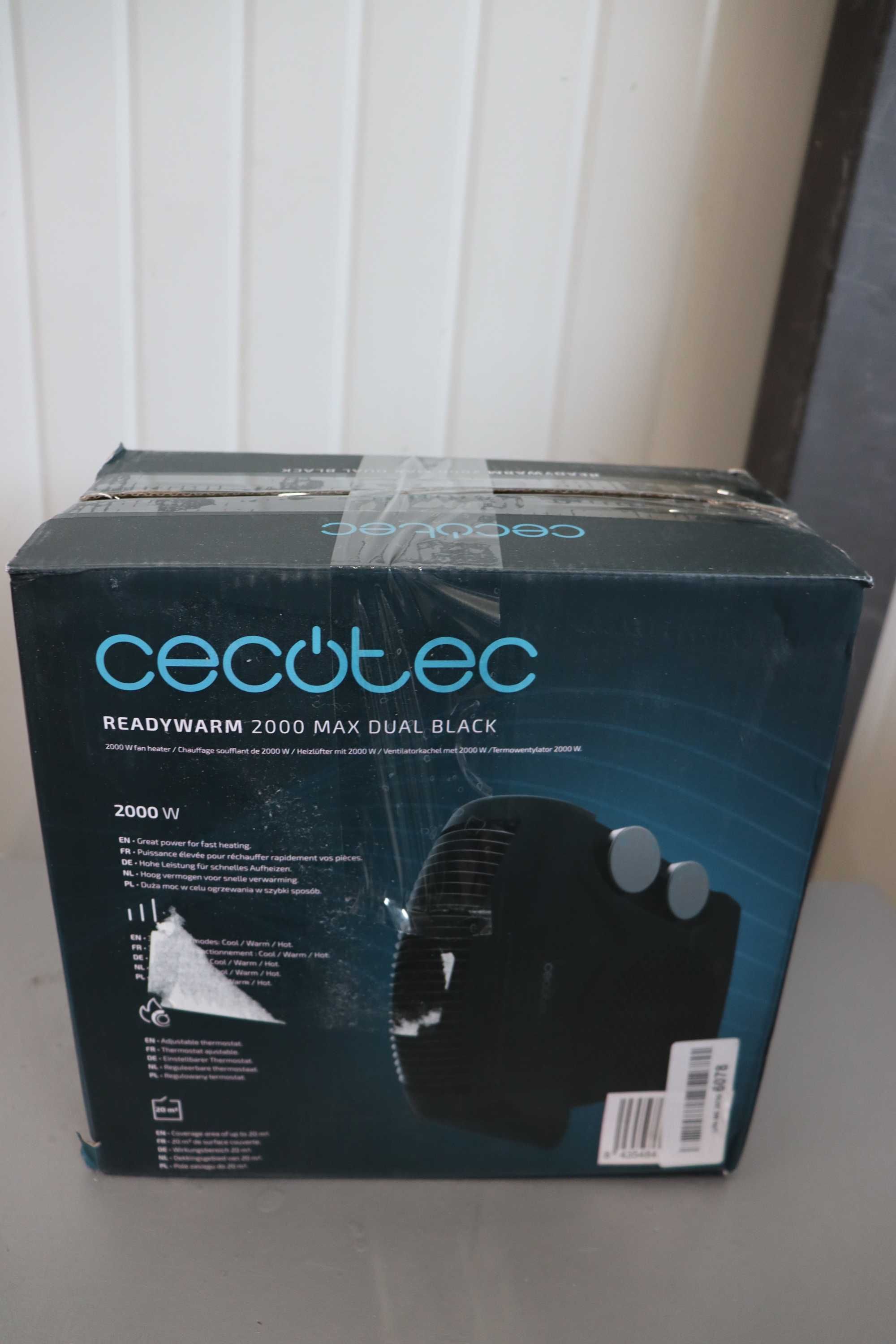 ReadyWarm 2000 Max Dual Black вентилатоена печка, калорифер 2000W