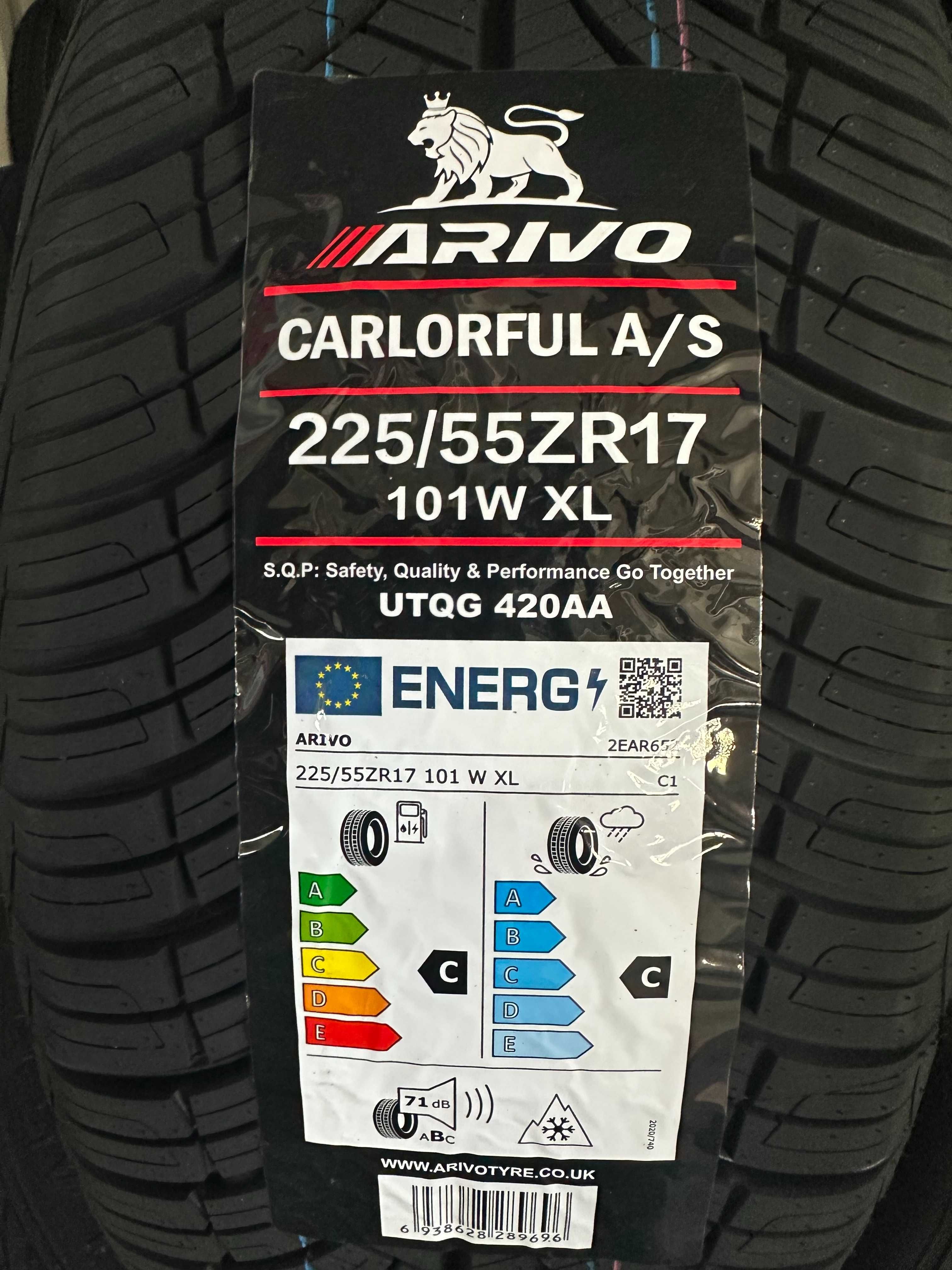 Нови Всесезонни Гуми Arivo Carlorful A/S 225/55R17 101W Xl Нов Dot