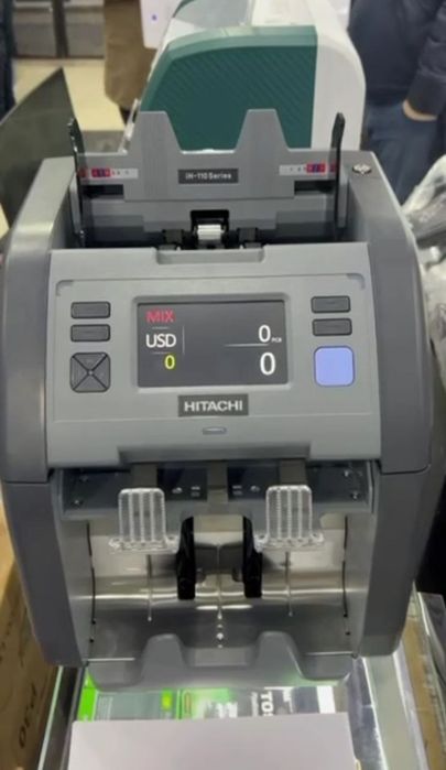 ДолларТекшириш Хизмати Hitachi Проверка Валюты Детектор Банкнот Hitach
