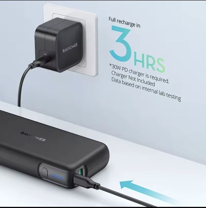 Baterie externa 60W 20.000mAh