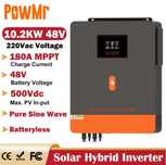 Invertor hibrid solar fotovoltaic OFF-Grid 10.2 kW dual MPPT PowMR