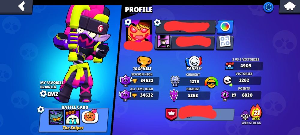 Аккаунт Brawl Stars