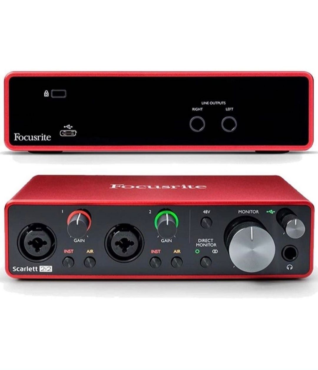 Focusrite Scarlett 2i2 3rd Gen USB