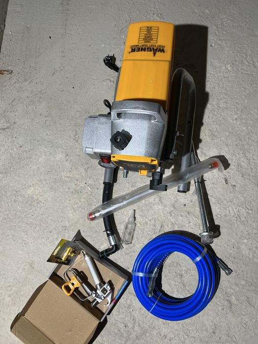 Pompa zugravit airless 220v 3.2litri/min kit complet furtun pistol nou