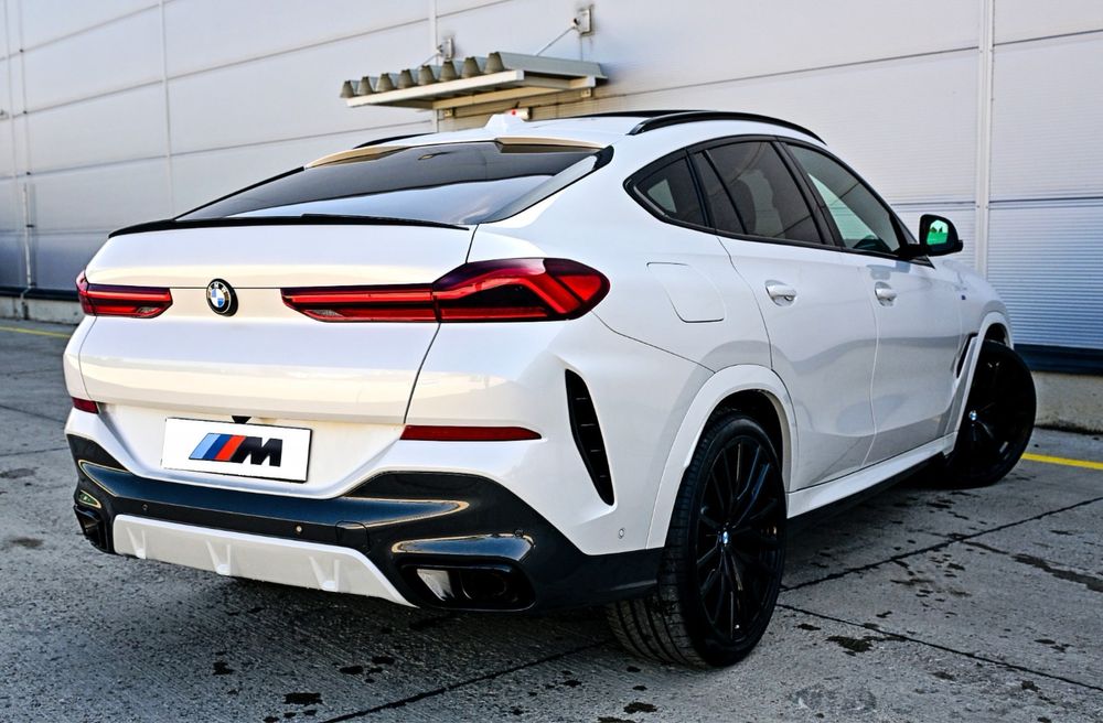 X6 Alb cu interior individual rosu 2025 in garantie 4.0 d