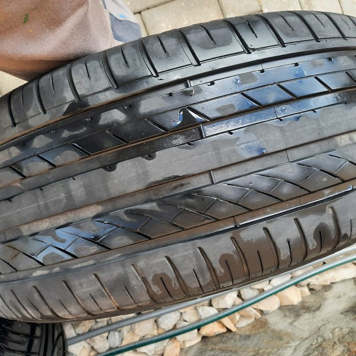 Anvelope de vara cu jenti originale  Mercedes  225/55/16