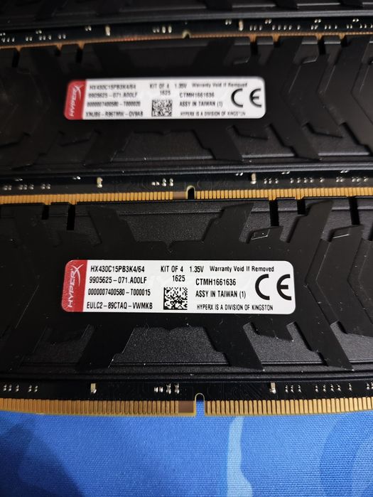 Озу ddr4 64gb 4x16gb 3000mhz