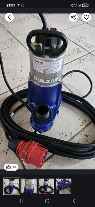 MF 334 Pompă submersibilă trifazica