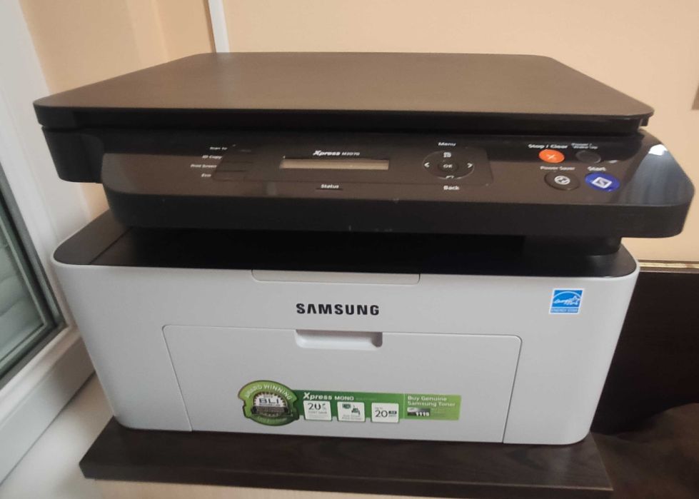 Принтер, скенер, копир Samsung M2070 Xpress MFP + Нова касета