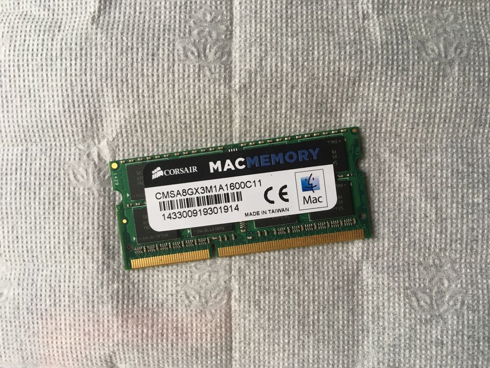 Apple MacBook Corsair Mac Memory DDR3L 8GB
